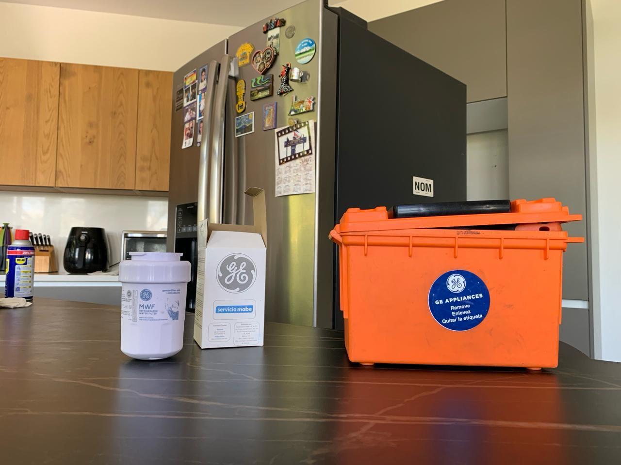Filtro GE MWF original con caja de herramientas Mengar